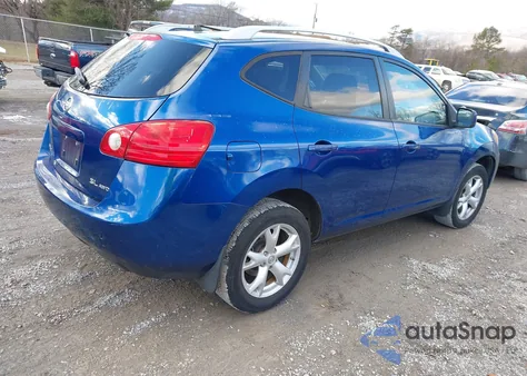 2009 Nissan Rogue Sl from USA, damaged, VIN JN8AS58VX9W193509